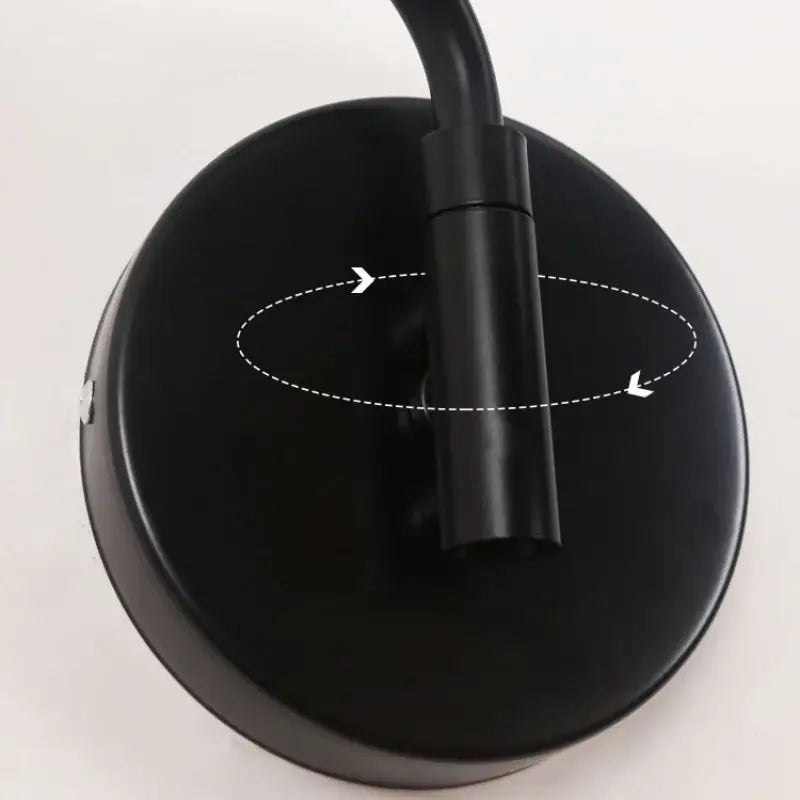 Black Adjustable Acrylic Wall Lamp