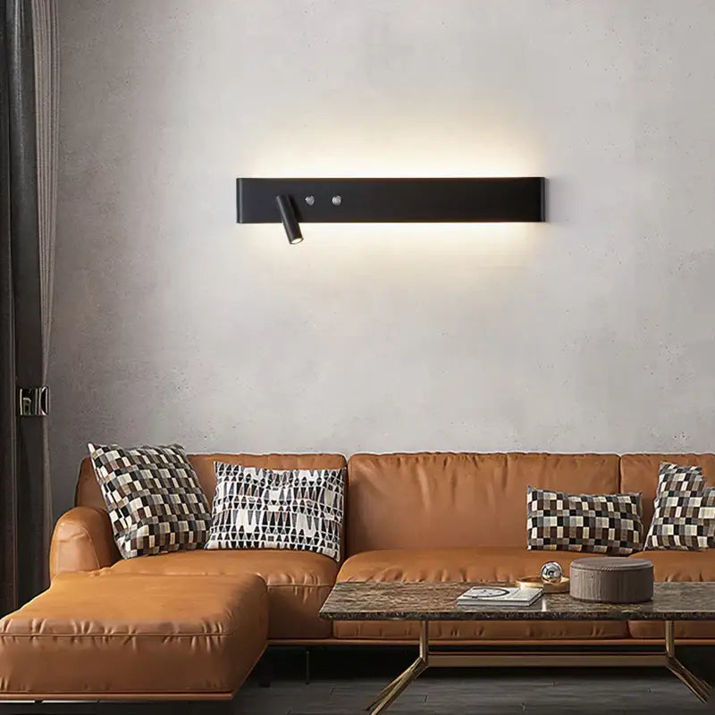 Black LED Wall Reading Light