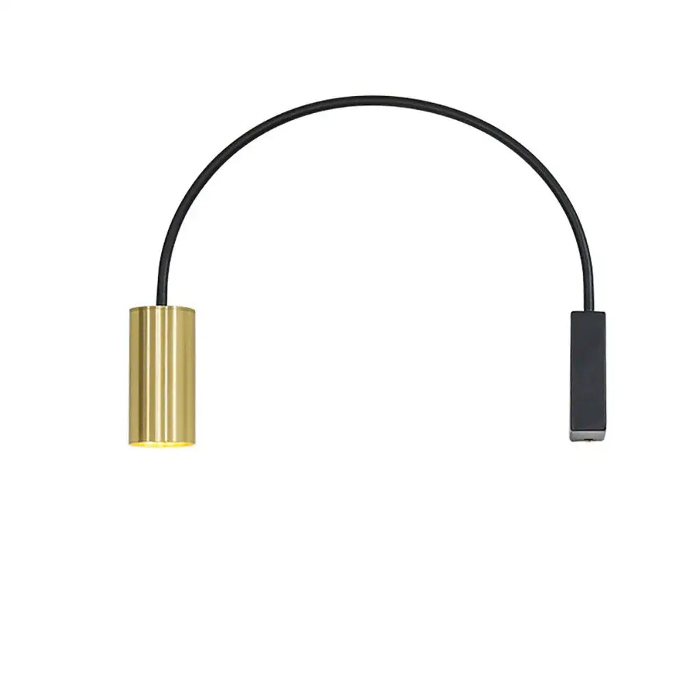 Black Adjustable Reading Nook Wall Sconce