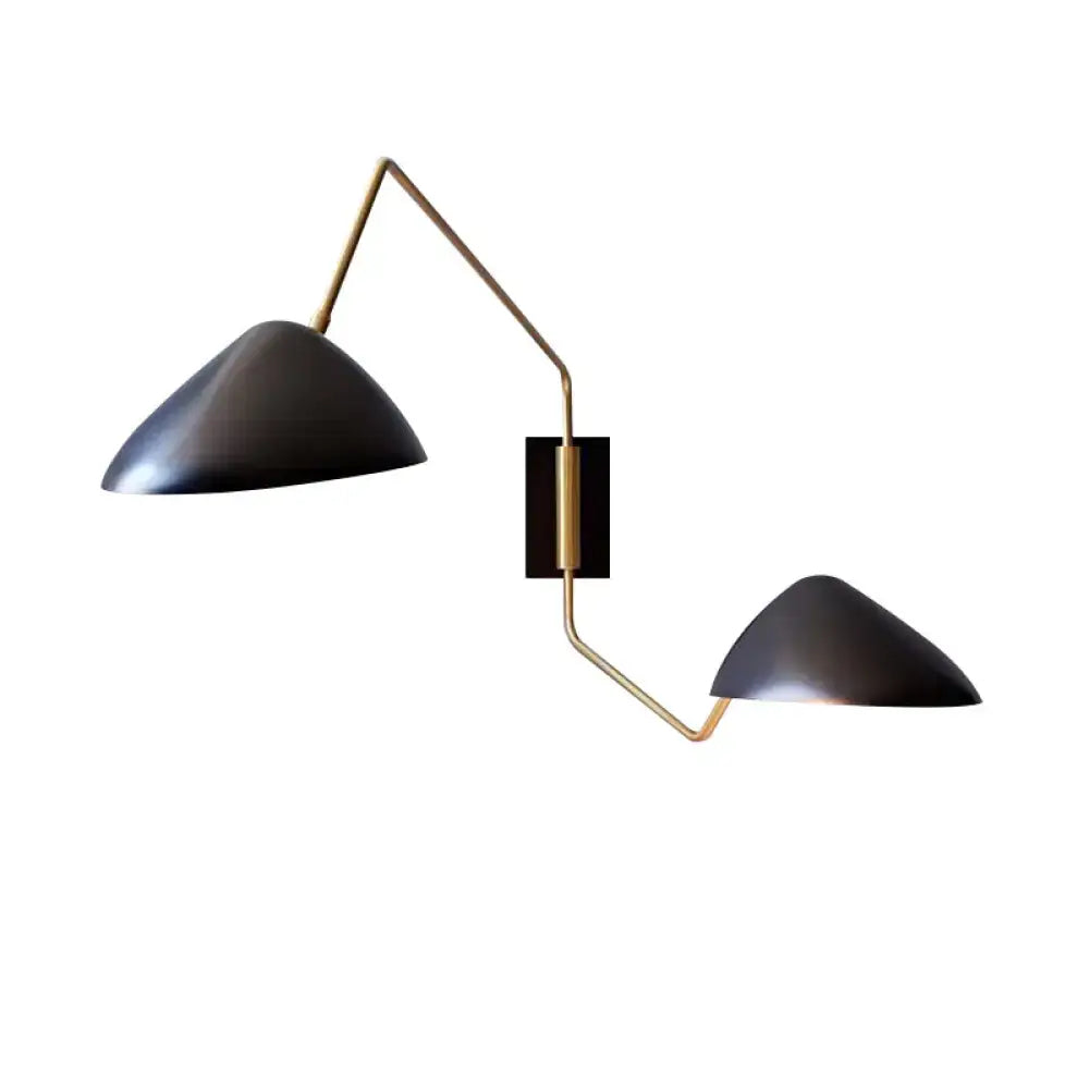 Black Duckbill Wall Sconce