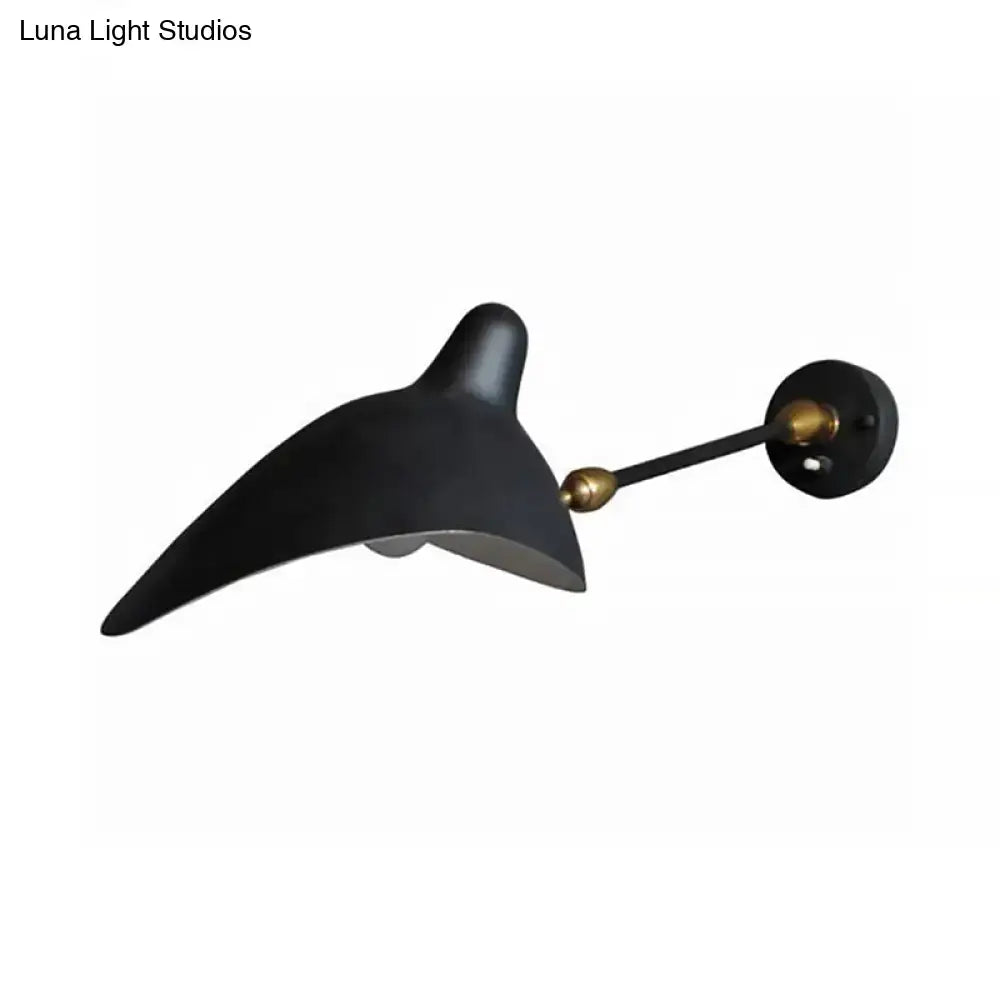Black Duckbill Wall Lamp
