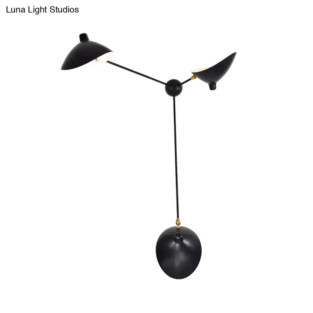 Black Duckbill Wall Lamp