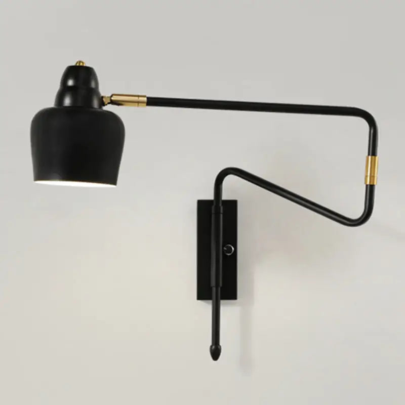 Black Brass Reading Lamp