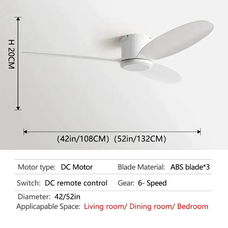 Black Brown Ceiling Fan