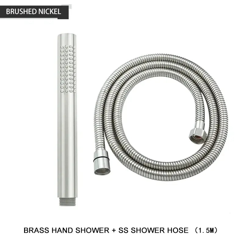 Brushed Gold Shower Head