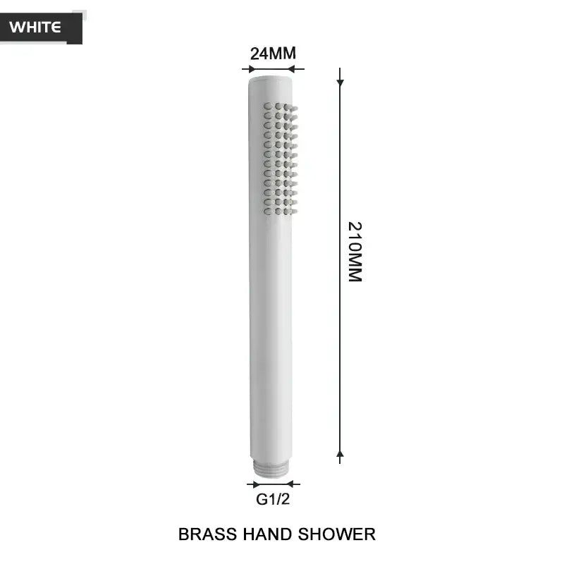 Brushed Gold Shower Head