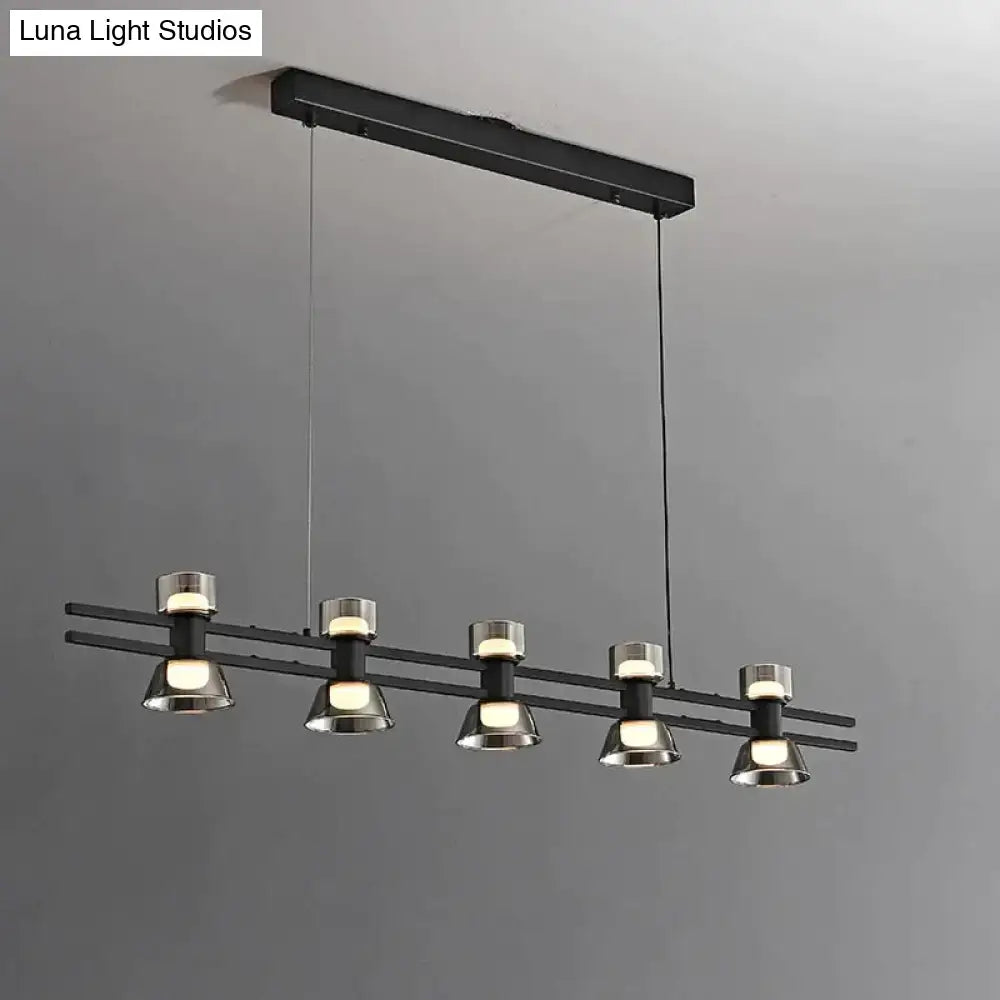 Black Linear LED Lamp