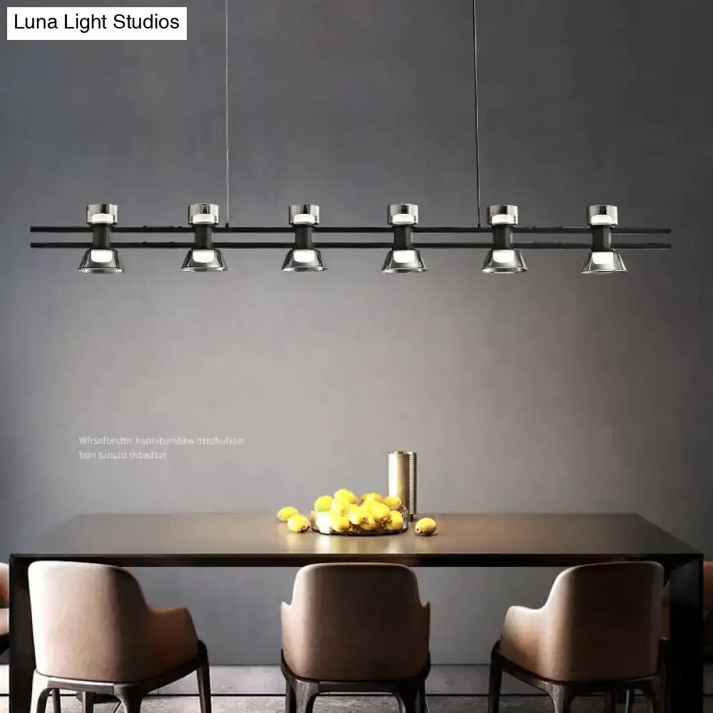Black Linear LED Lamp