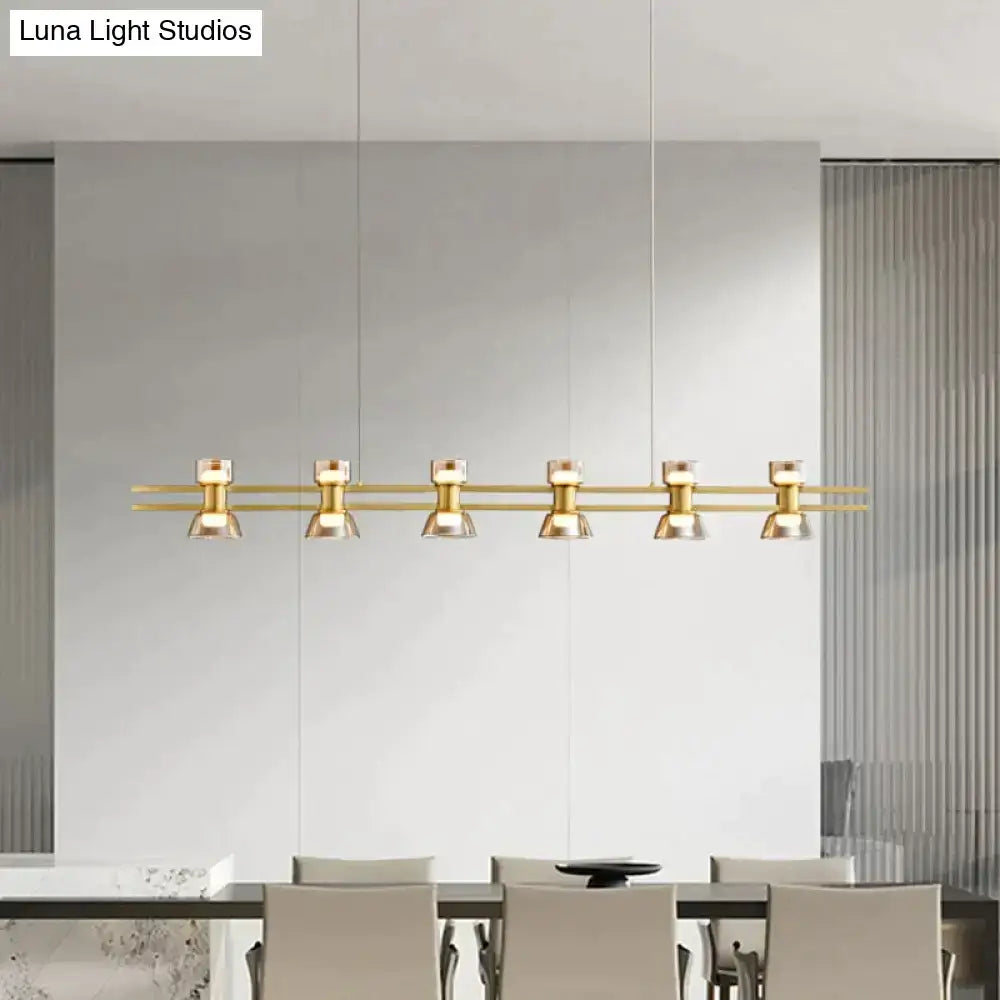 Black Linear LED Lamp