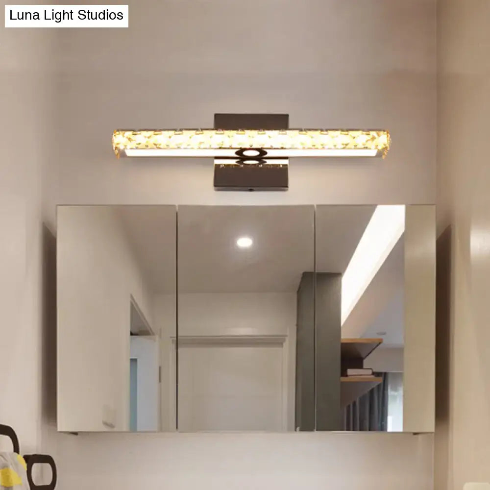Gold Crystal Wall Light