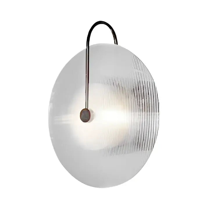 Gold Glass Stripe Sconce