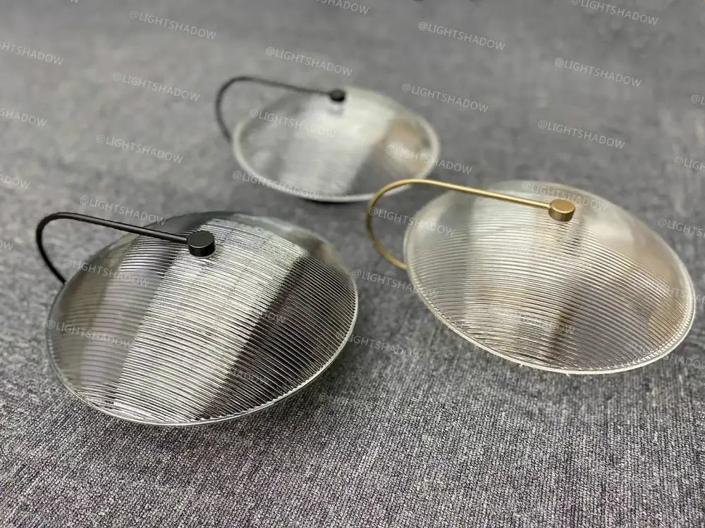 Gold Glass Stripe Sconce