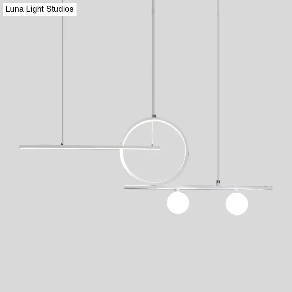 Black Gold Ring Ceiling Light