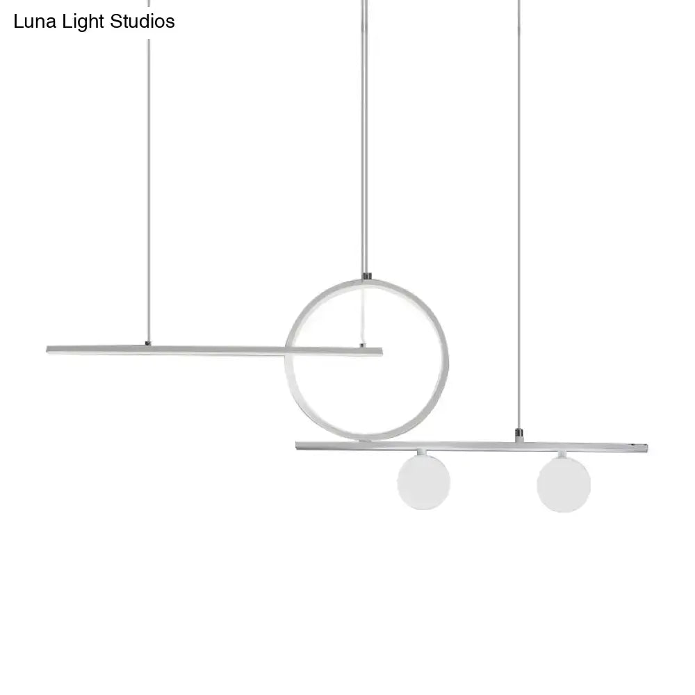 Black Gold Ring Ceiling Light