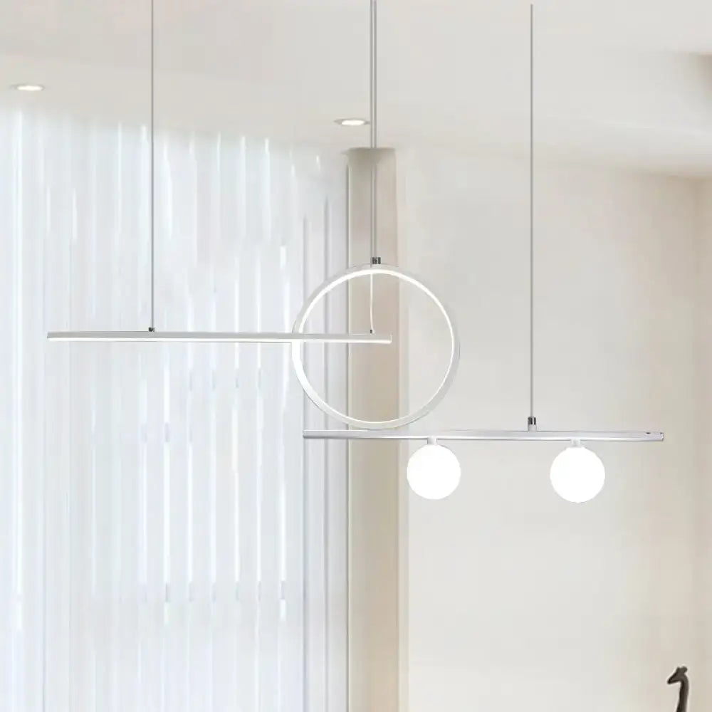 Black Gold Ring Ceiling Light