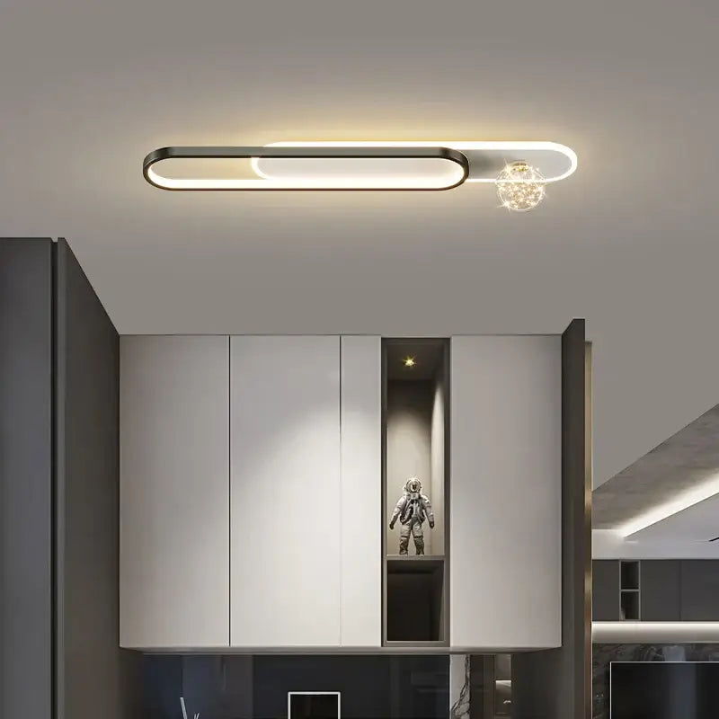 Gold Starry Strip Ceiling Light