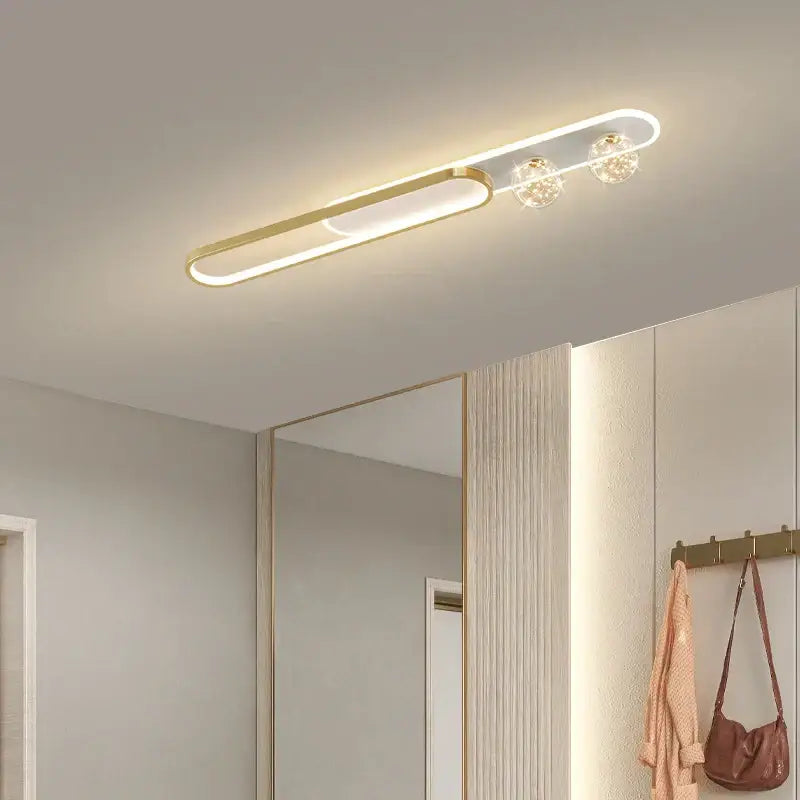 Gold Starry Strip Ceiling Light