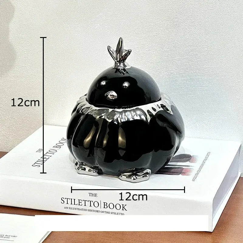 Black Duck Ceramic Ashtray