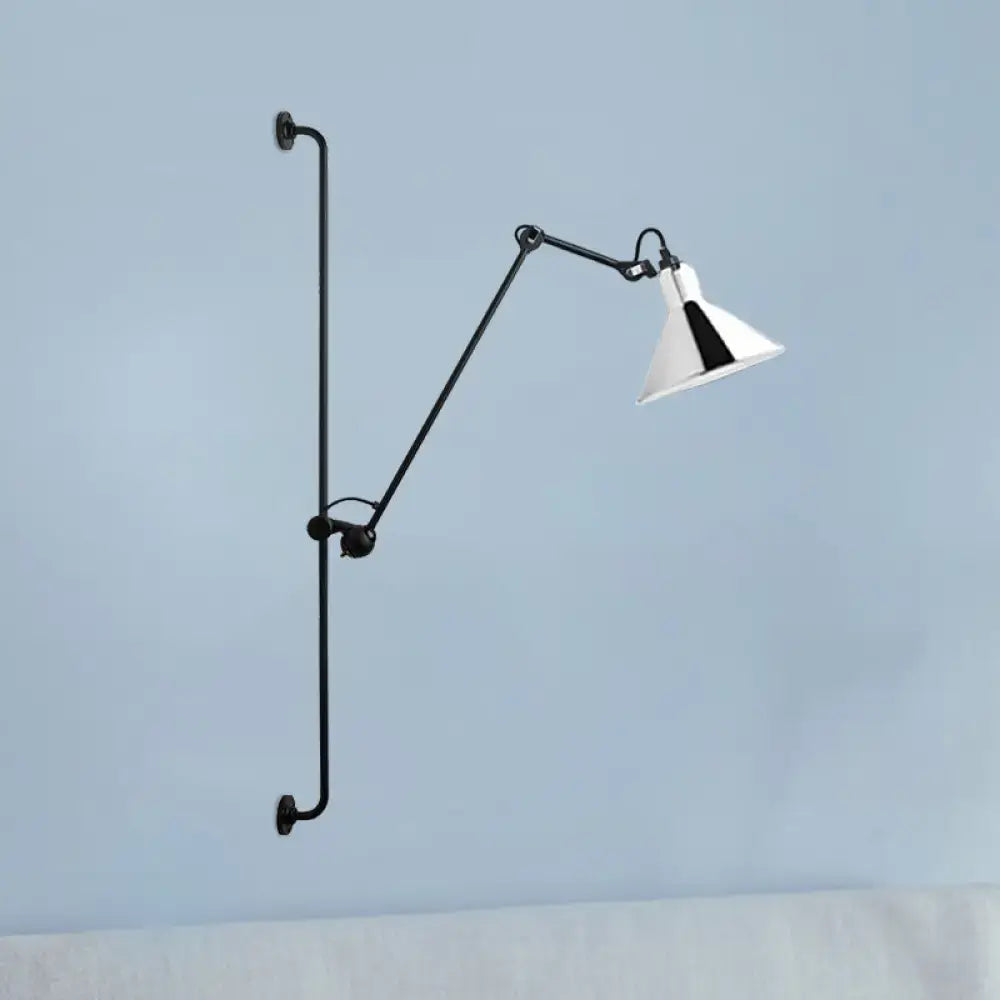 Black Articulated Wall Lamp