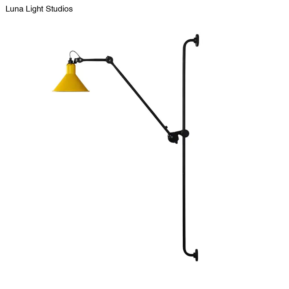 Black Articulated Wall Lamp