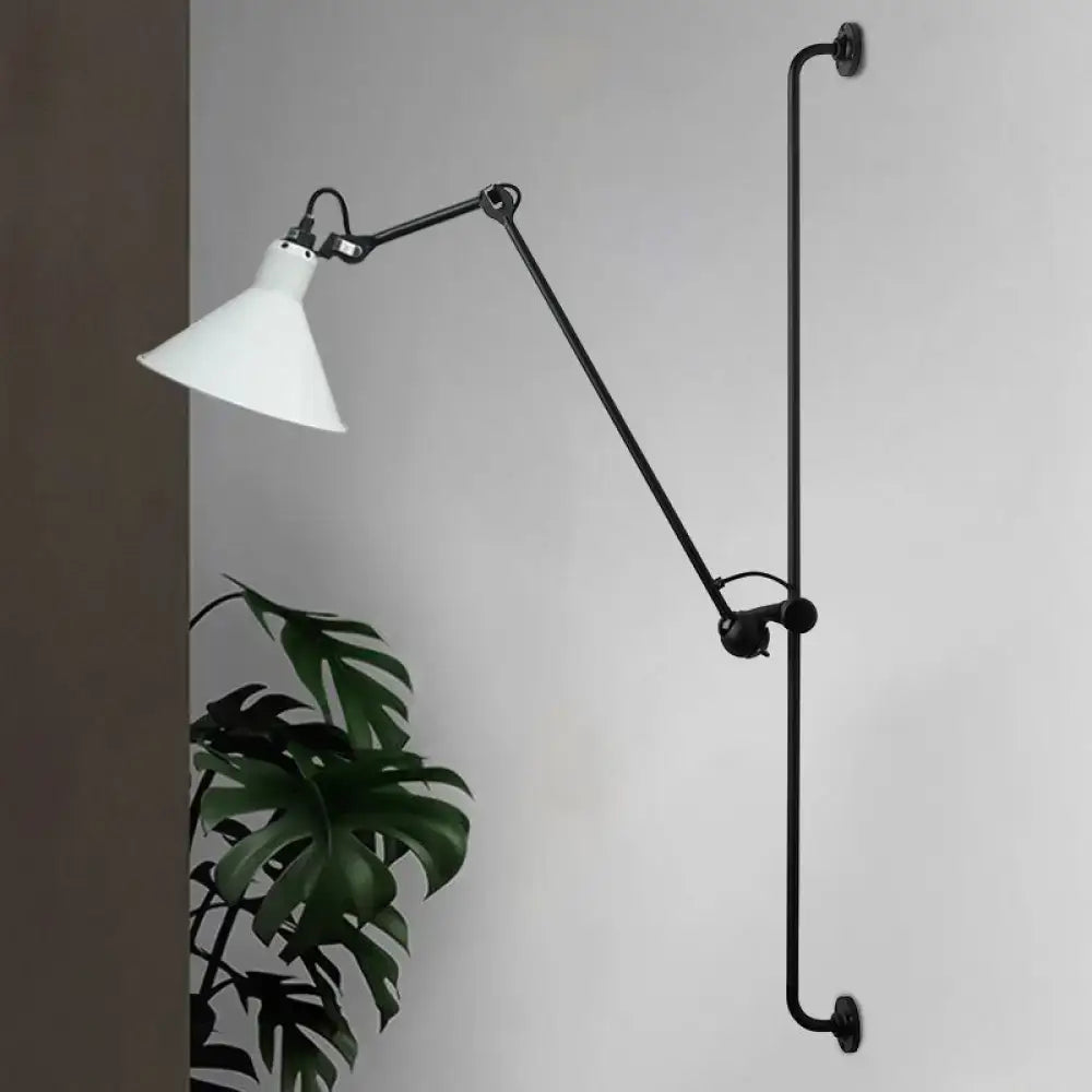 Black Articulated Wall Lamp