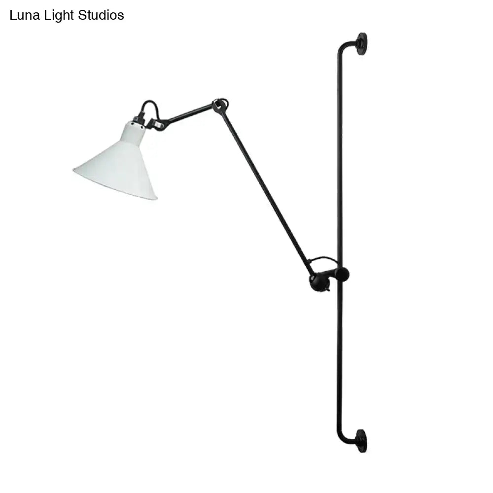 Black Articulated Wall Lamp