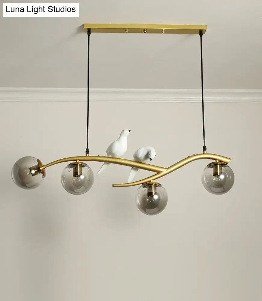 Black Linear Pendant Light