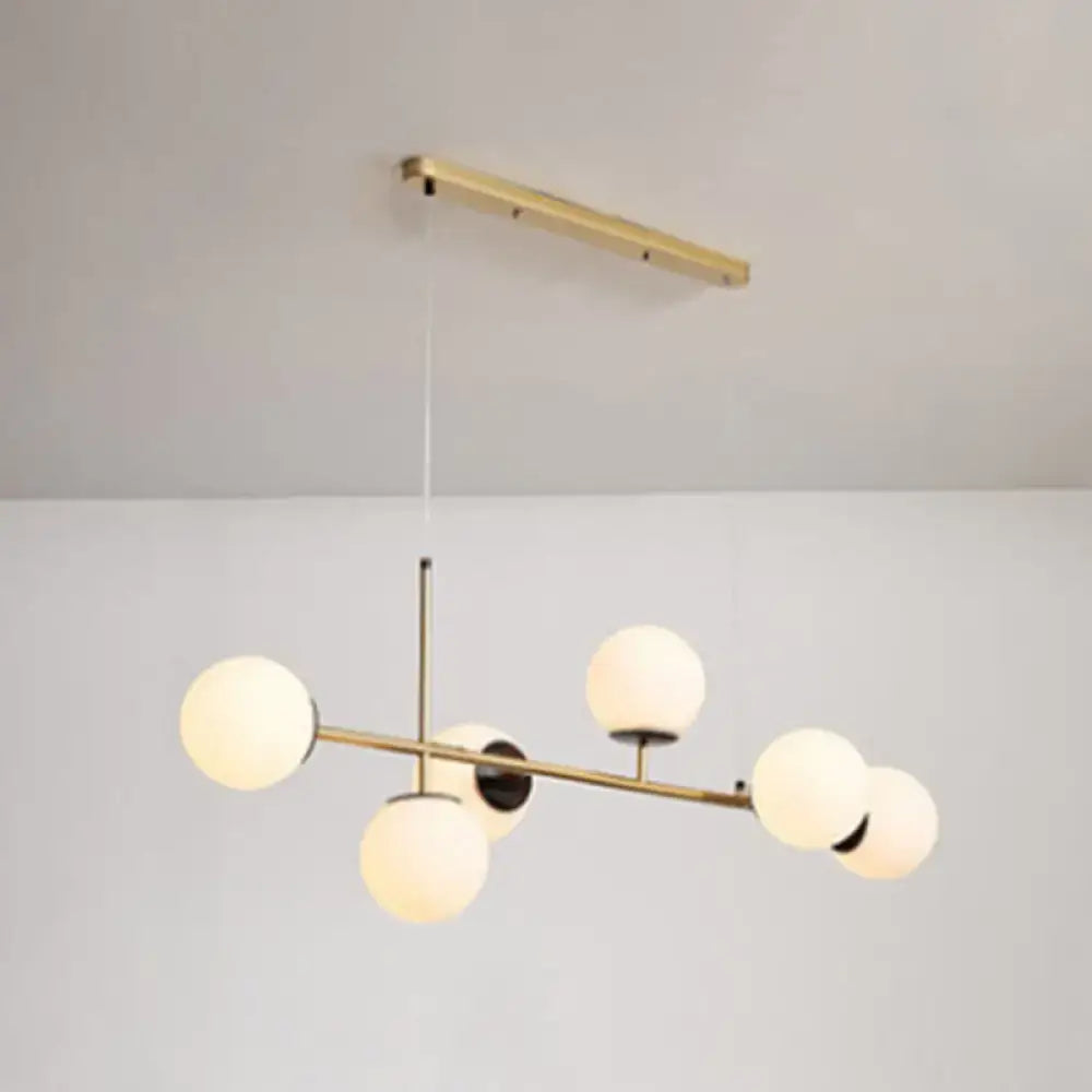 Black Linear Pendant Light