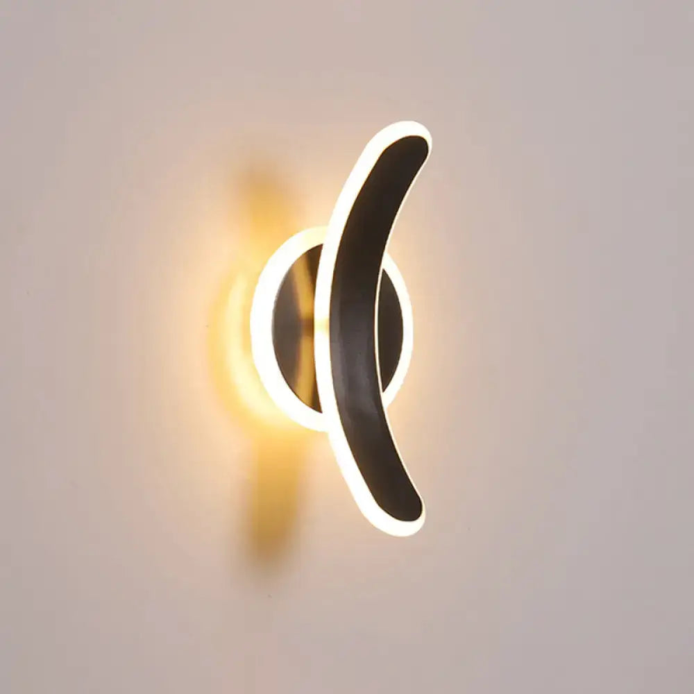 Black Bend Wall Lamp