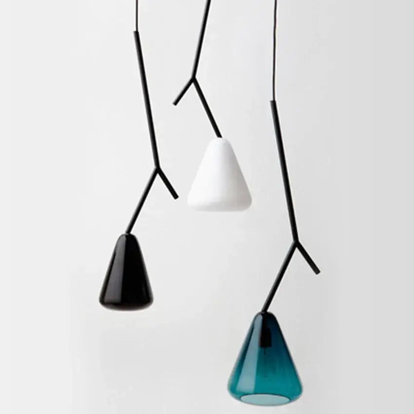 Black Branching Pendant Light