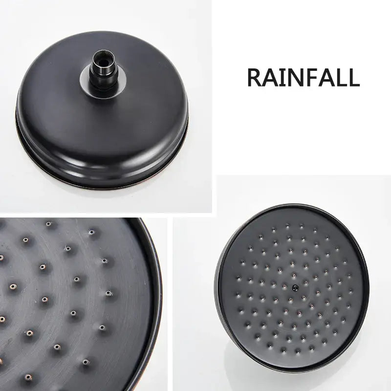 Black Brass Shower Mixer