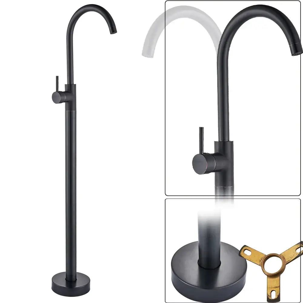 Black Bronze Tub Faucet