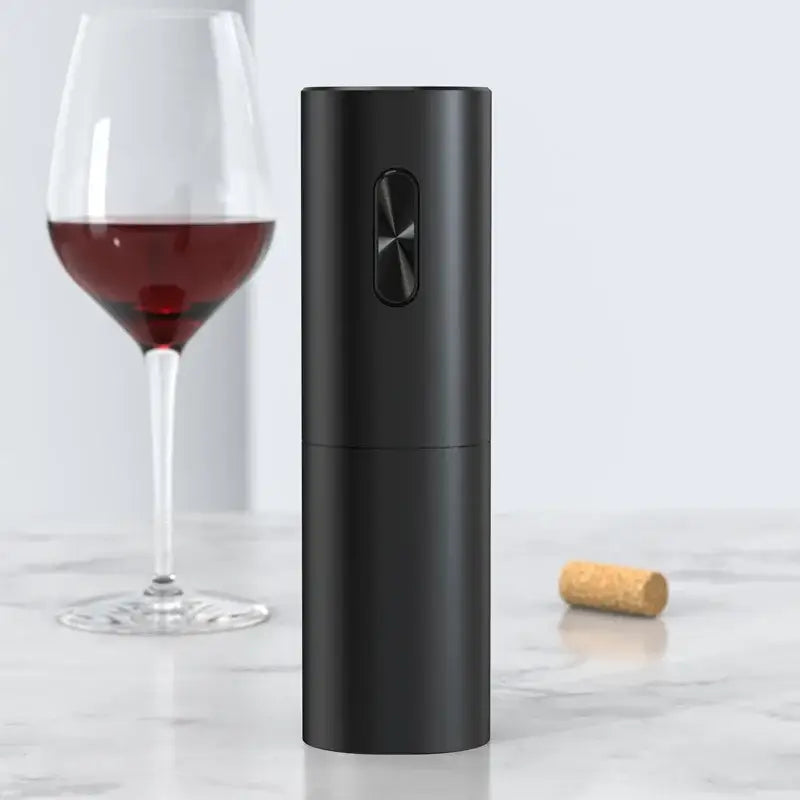 Black Brushed Wine Opener