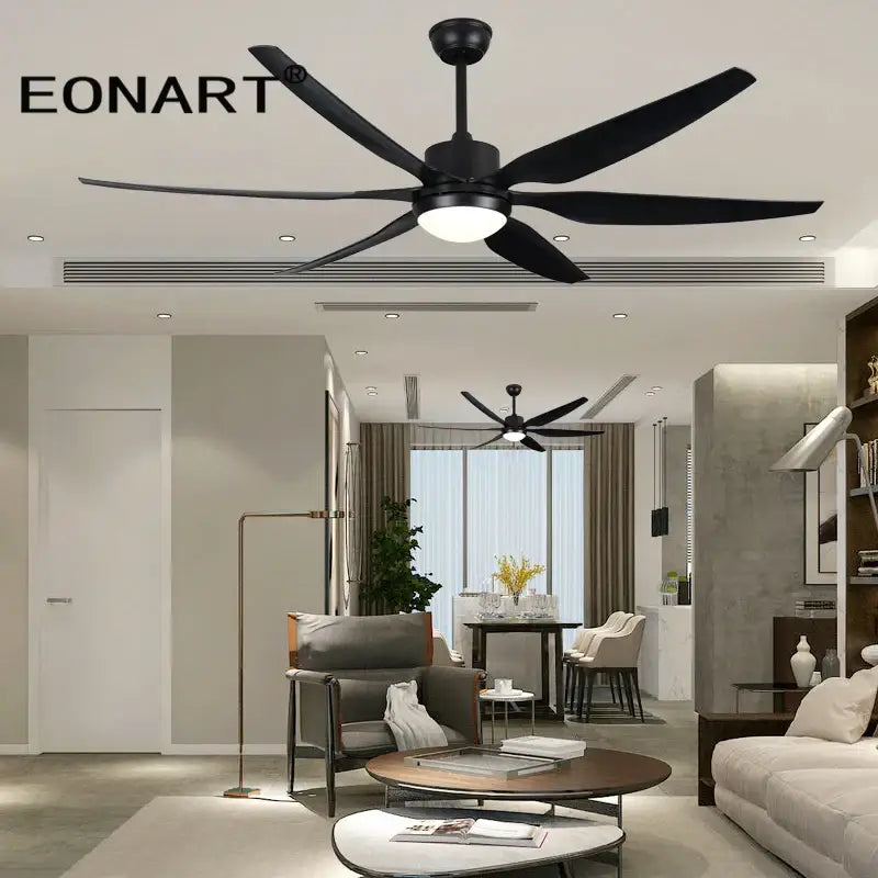 White LED Remote Fan