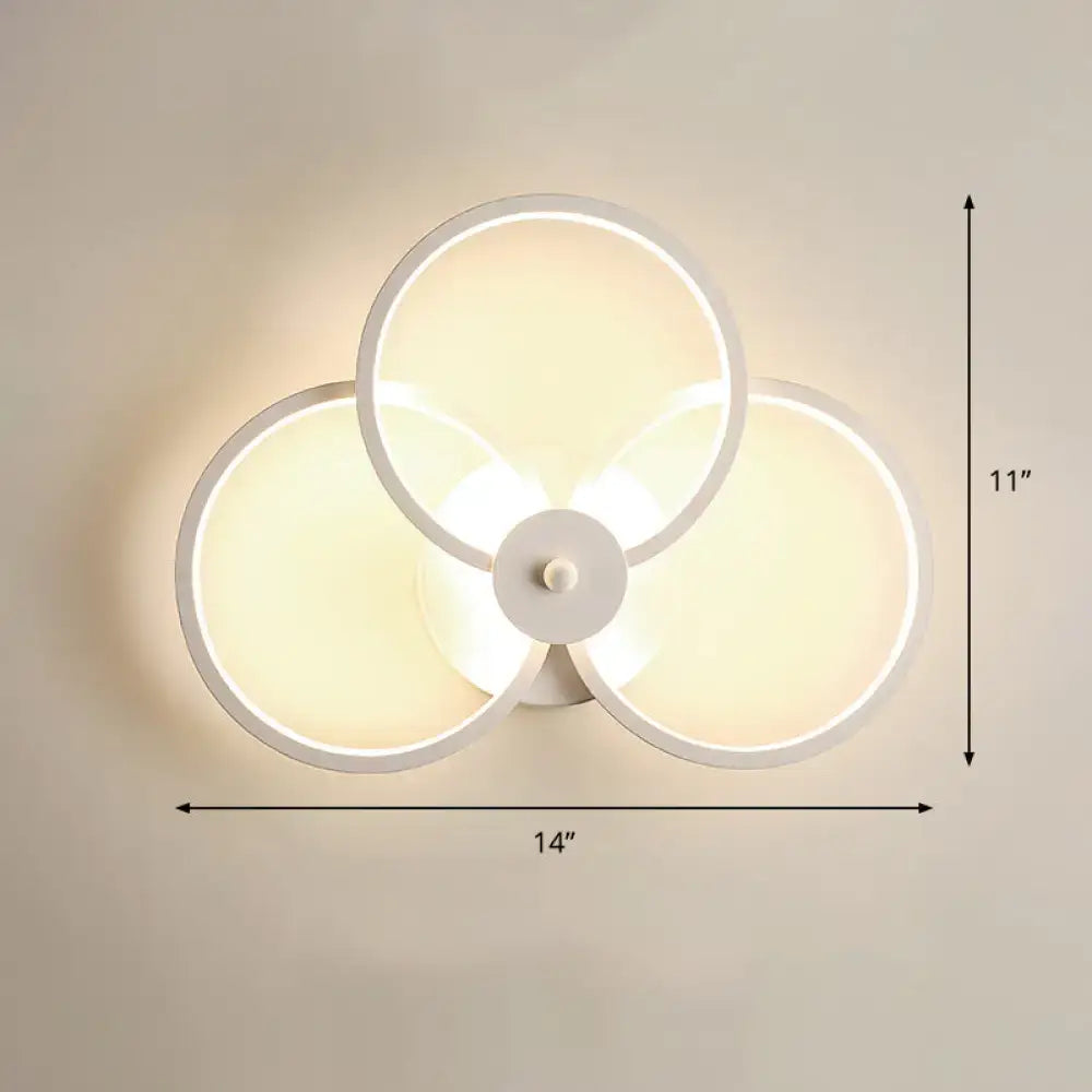 Black LED Wall Sconce