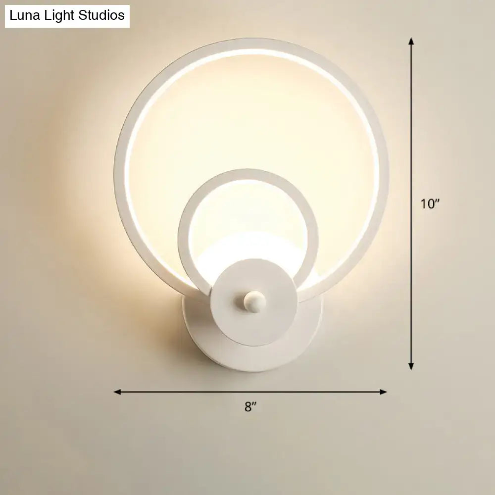 Black LED Wall Sconce