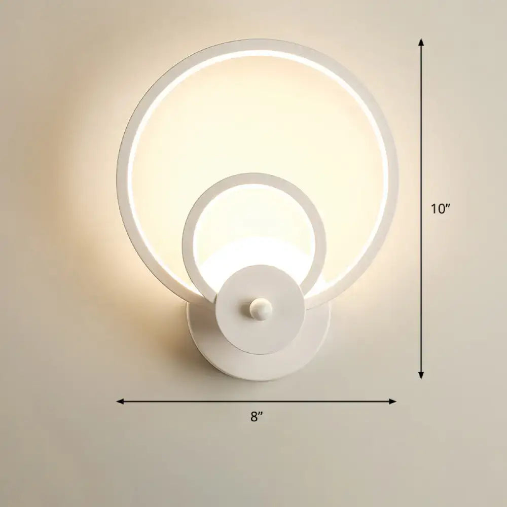 Black LED Wall Sconce