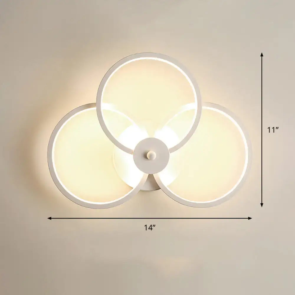 Black LED Wall Sconce