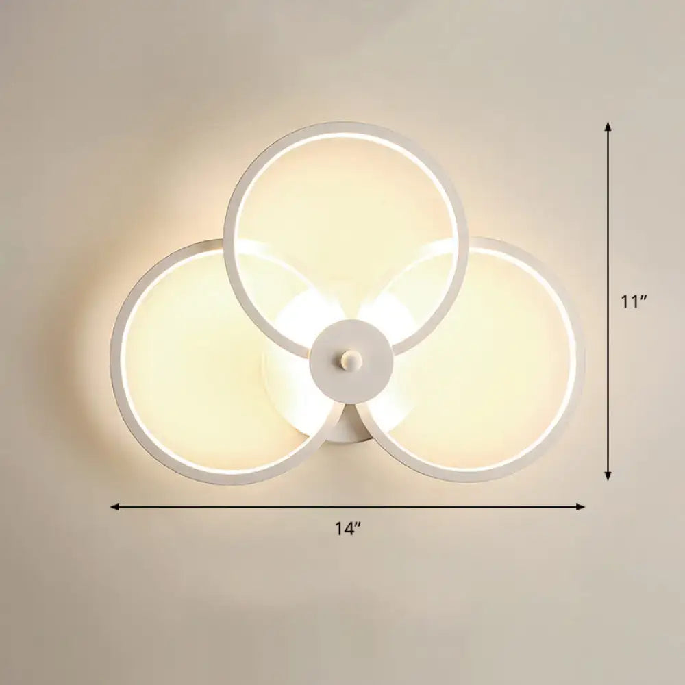 Black LED Wall Sconce