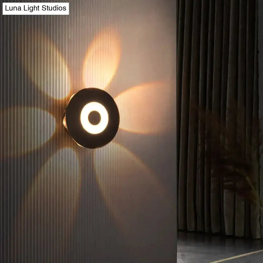 Black Outdoor Wall Sconce