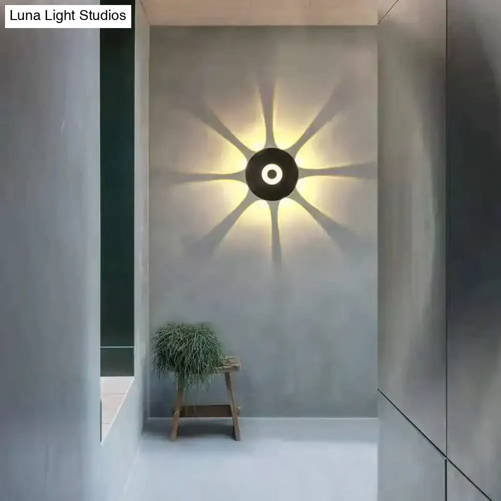 Black Outdoor Wall Sconce