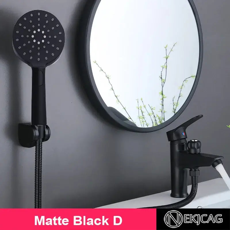 Black Copper Basin Faucet