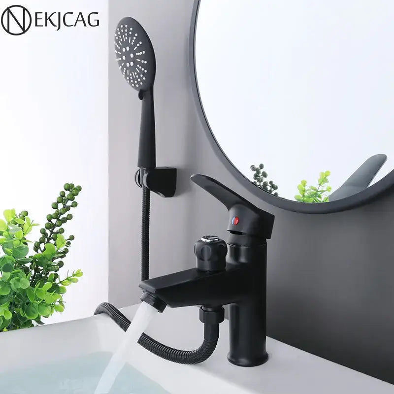 Black Copper Basin Faucet
