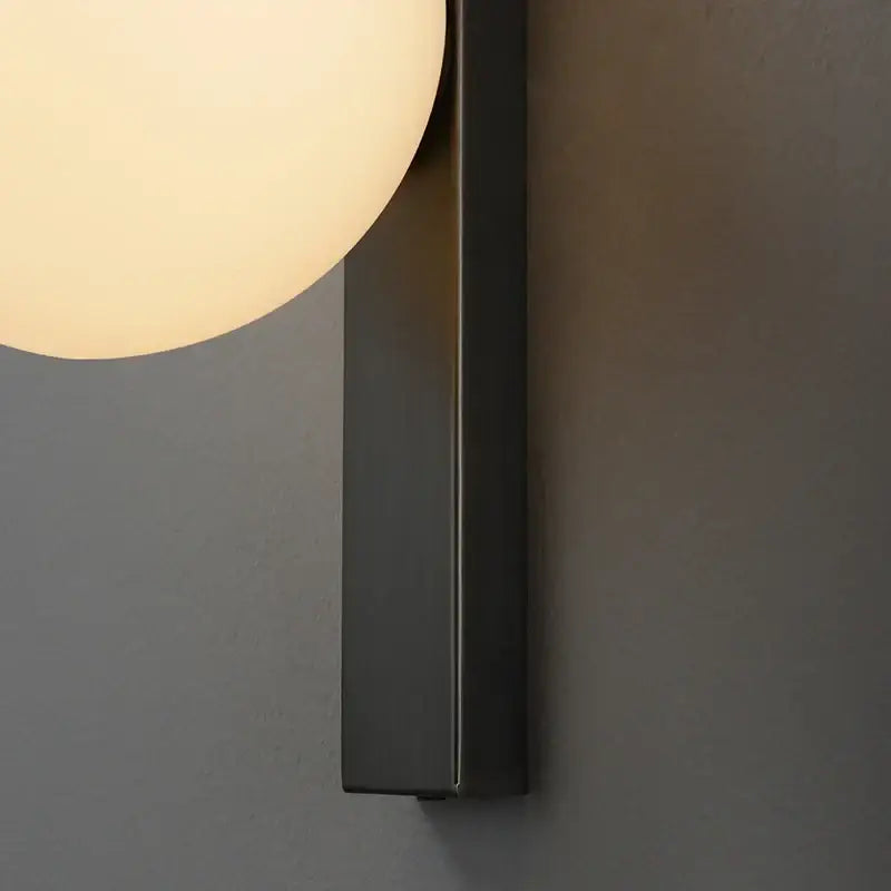 Black Copper Frosted Globe