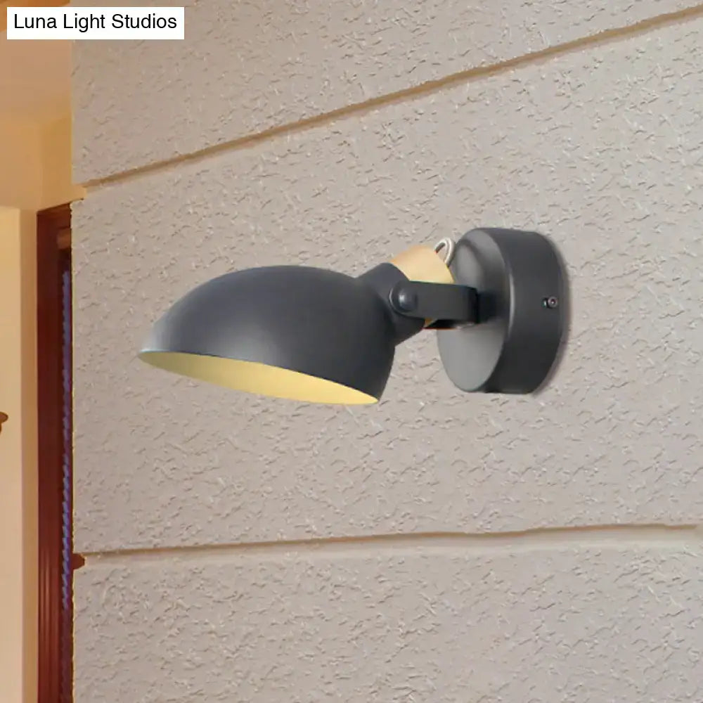 Black Adjustable Wall Sconce