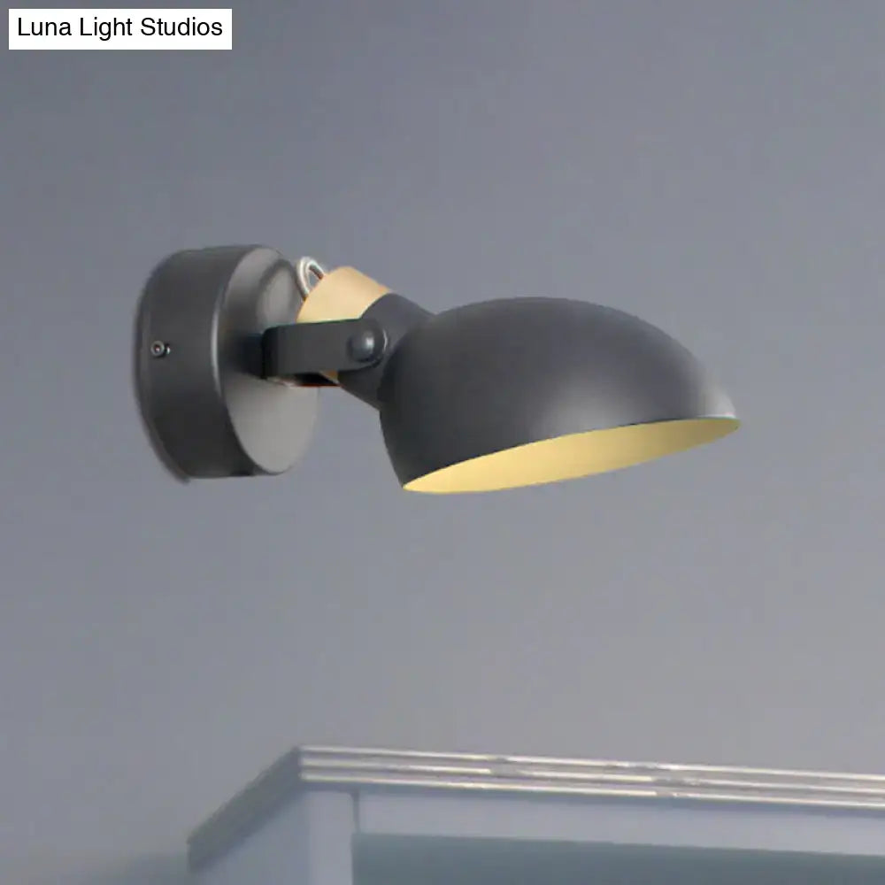 Black Adjustable Wall Sconce