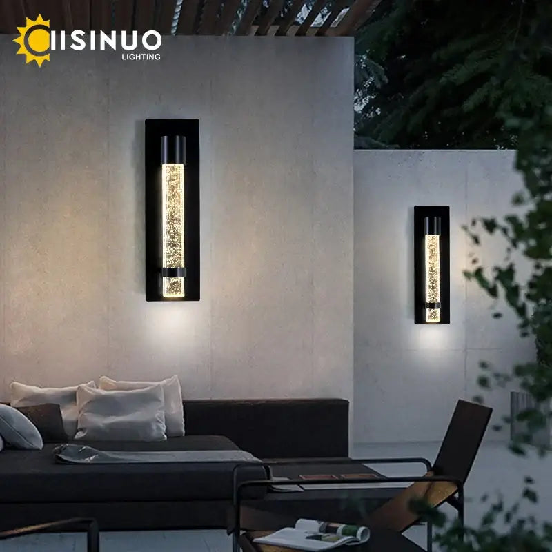 Bronze Bubble LED Wall Sconce