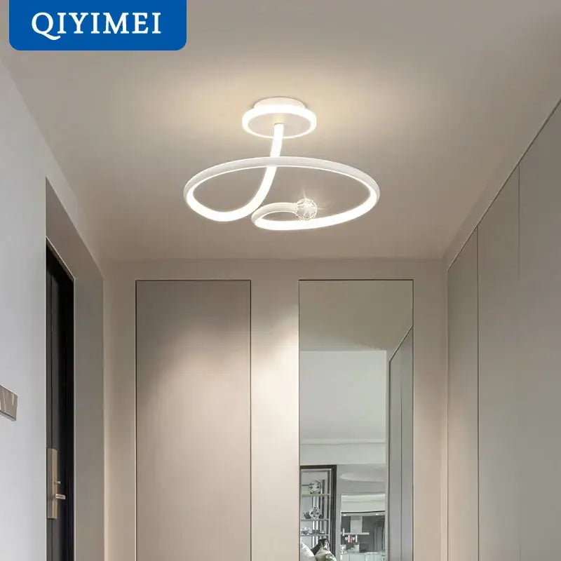 Black Crystal LED Ring Light