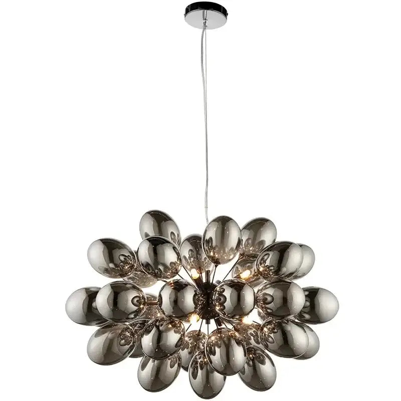 Black Crystal Grape Chandelier