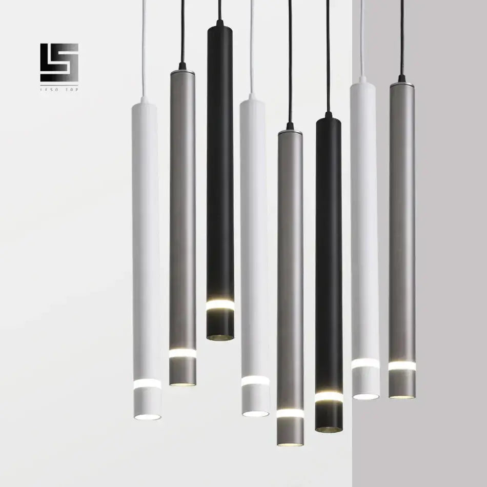 Black Pipe Pendant Light